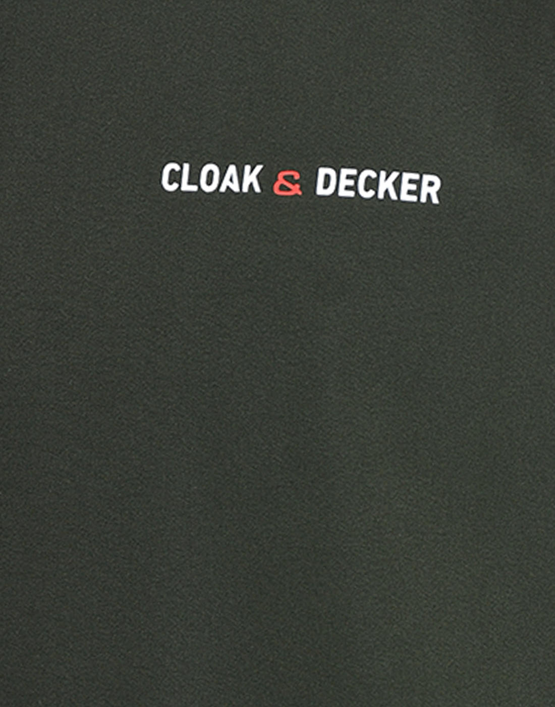 Cloak & Decker by Monte Carlo Men Solid Green Sweatshirt